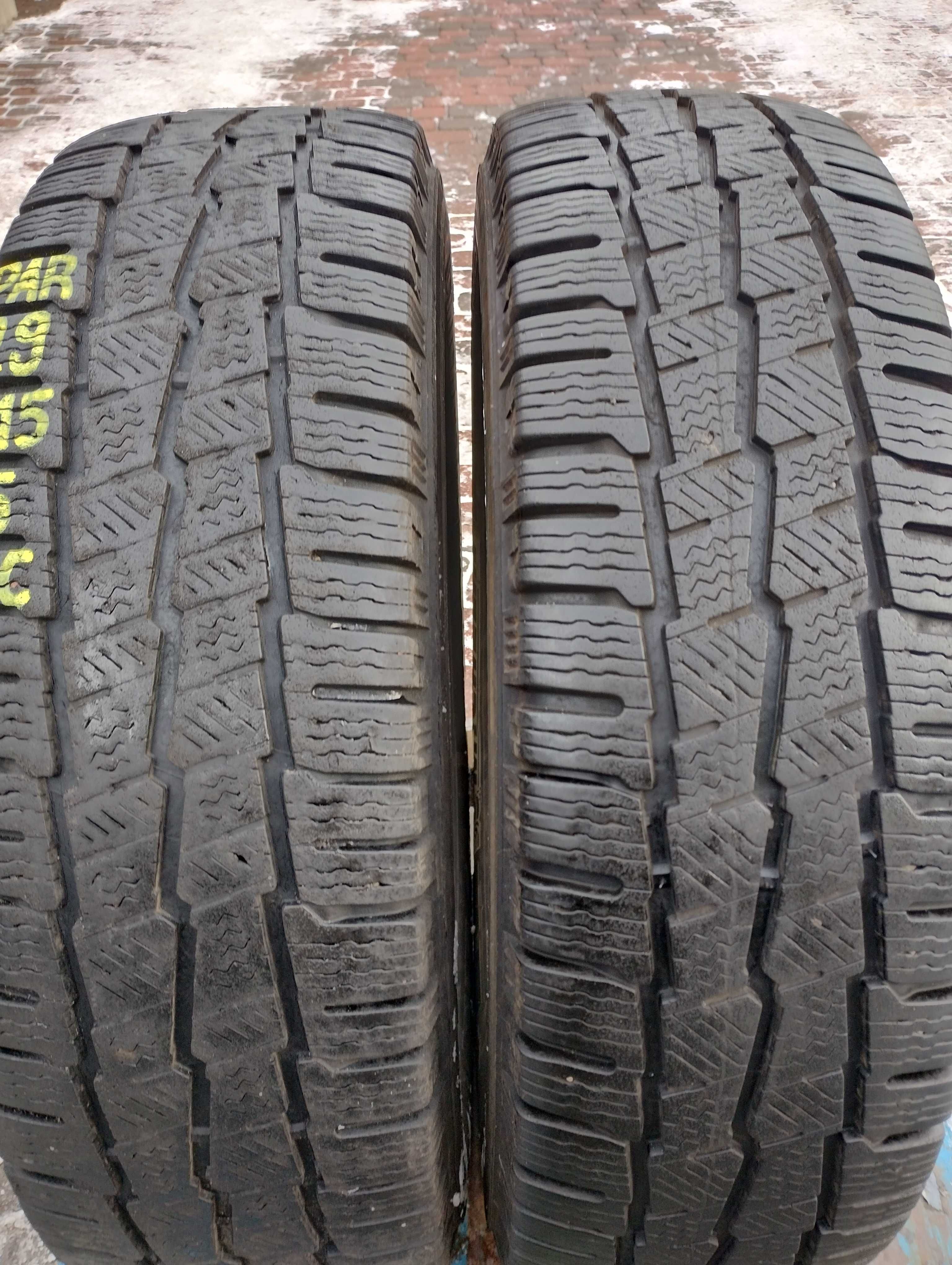 2x Opony zimowe Michelin Agilis Alpin 215/75/16C 116/114R PAR29
