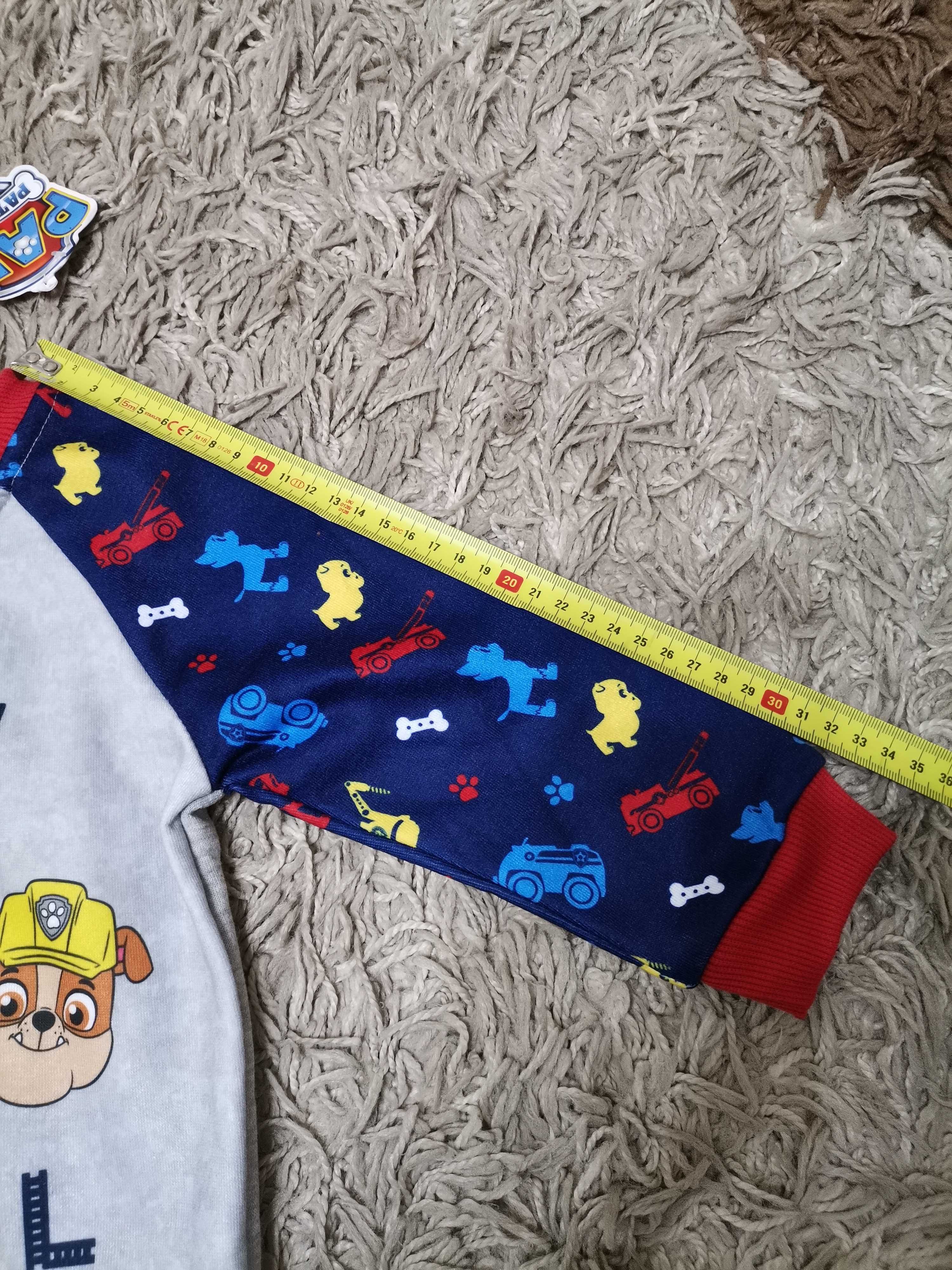 Nickelodeon Psi Patrol Paw Patrol bluza niemowlęca bluzka r. 92