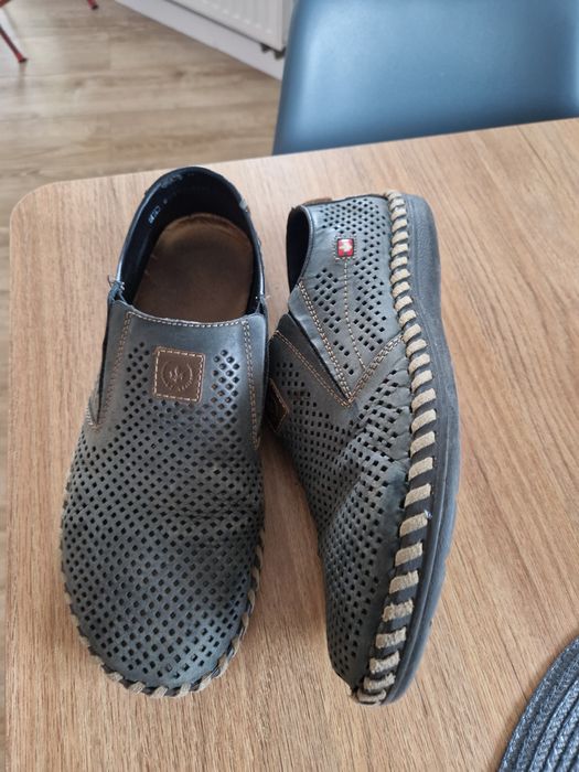 Skórzane I bardzo wygodne buty Rieker