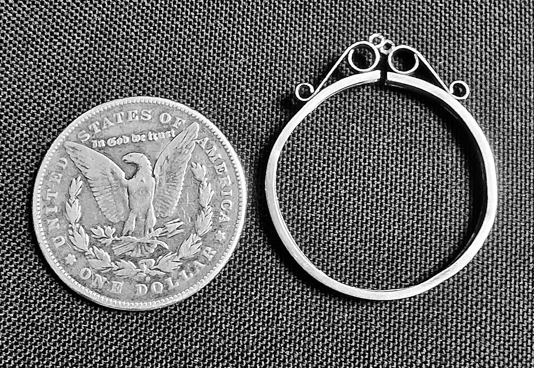 Moeda antiga Morgan USD1878