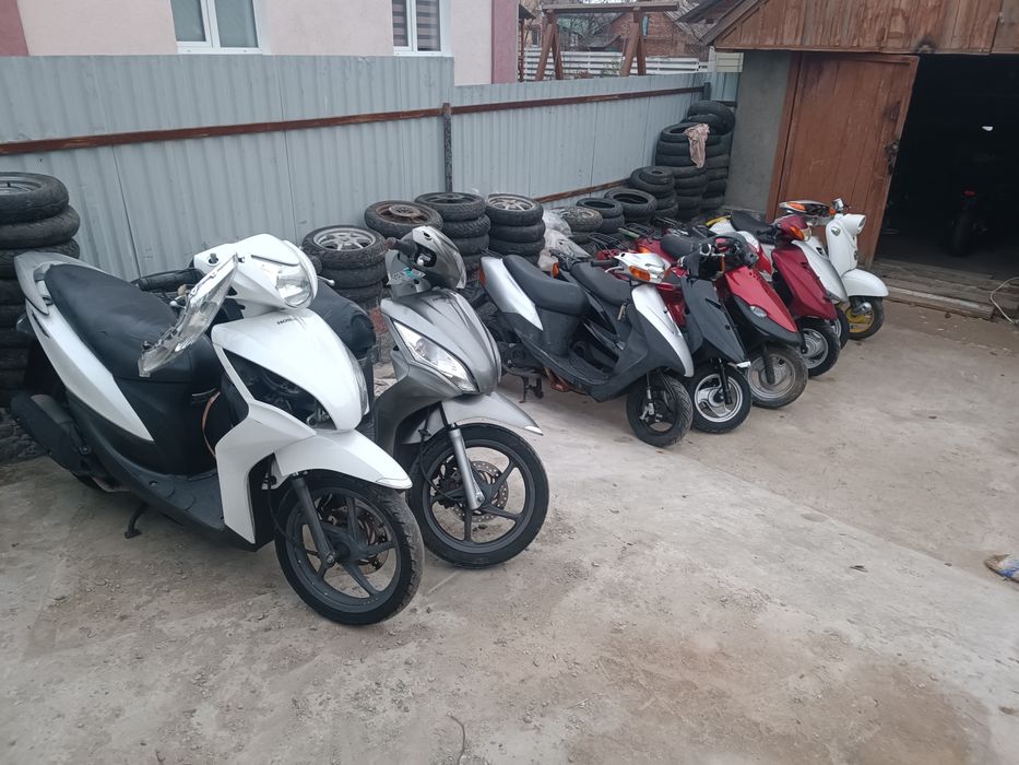 Запчасть глушитель Honda dio 110 addres v 125S  v110 v100 Axis 100 lea