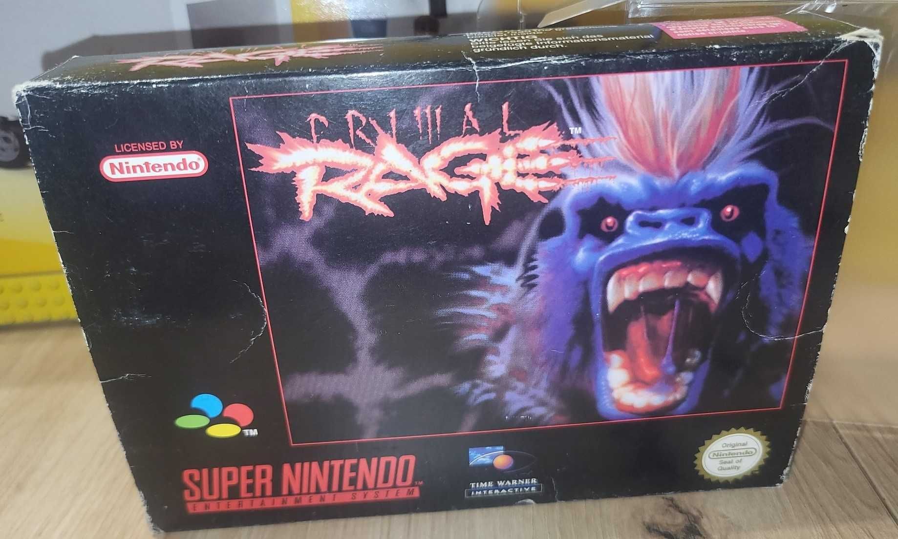 Gra Primal Rage - NINTENDO SNES - DB+ stan CIB Komplet +Protektor