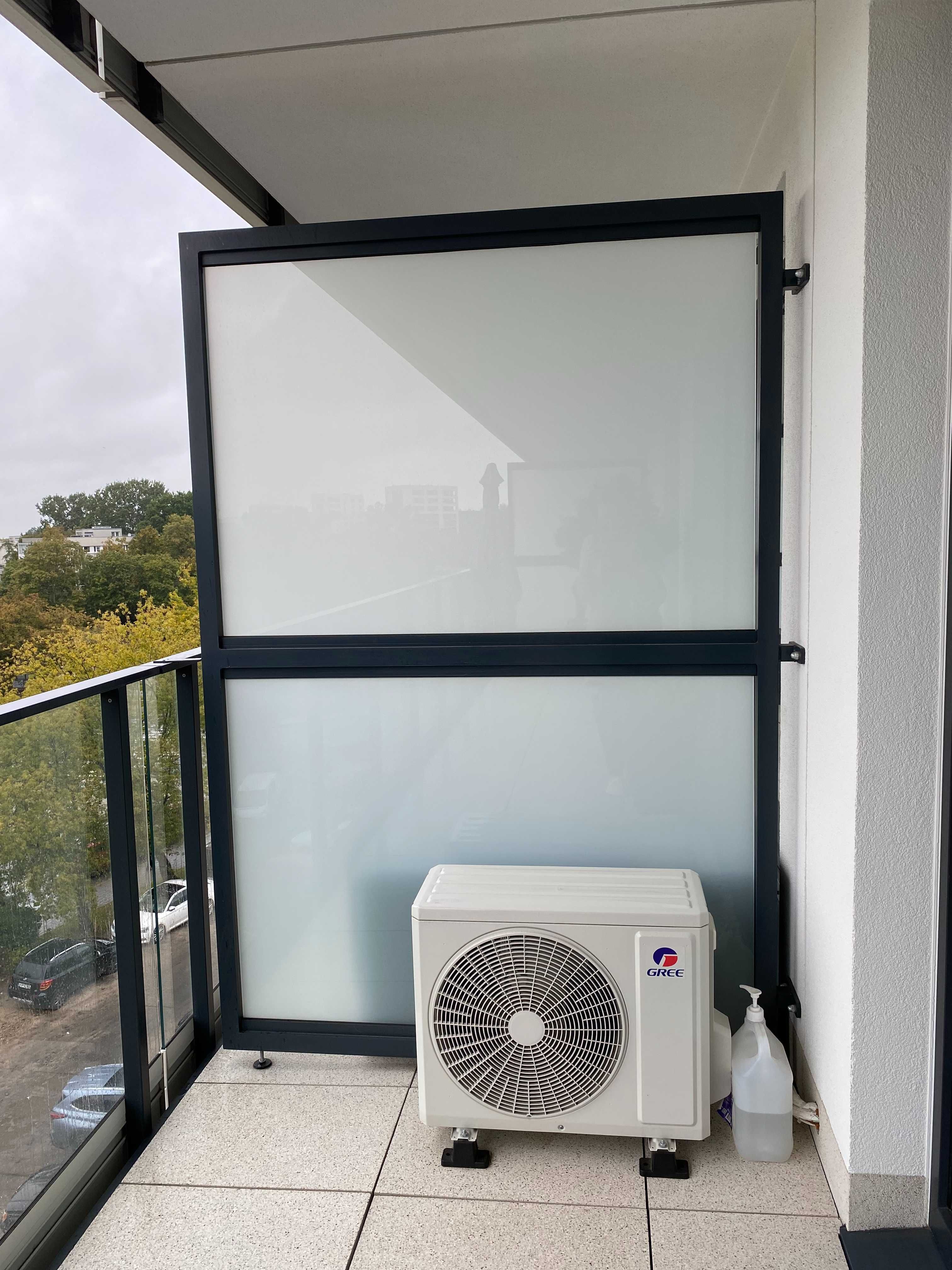 Obudowa osłona klimatyzacji klimatyzatora maskownica na wymiar balkon