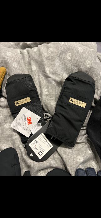 Rekawiczki zimowe dc quiksilver nowe cieple