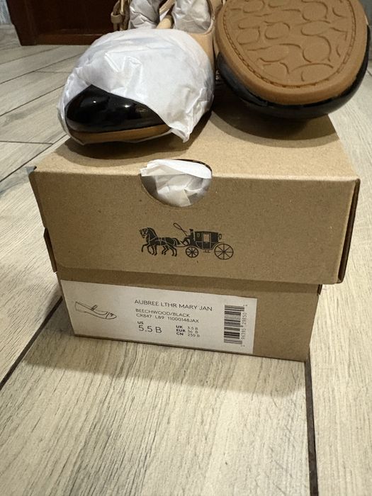 Coach балетки  жіночі 5,5