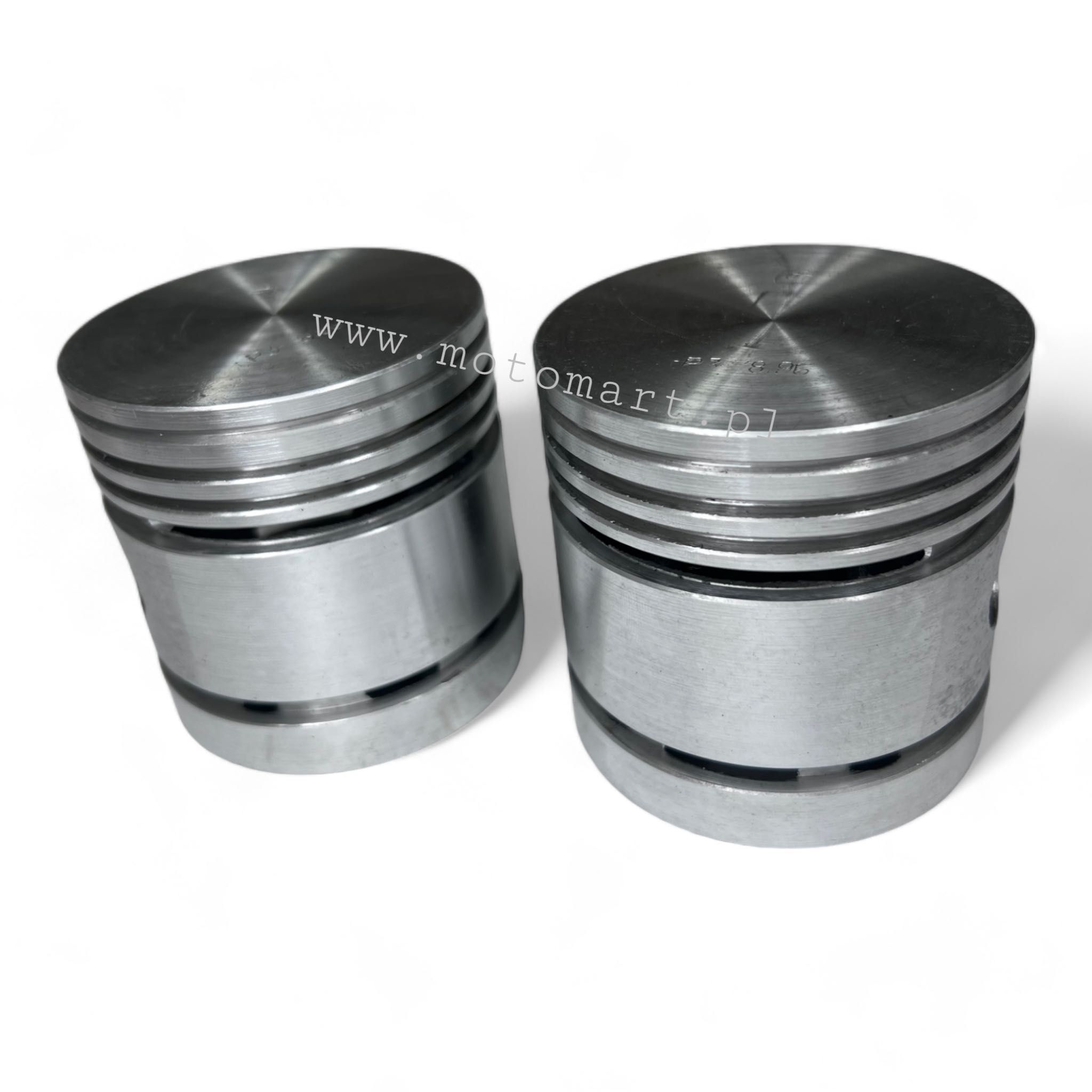 TŁOKI opukle  K750 M72 silnik cylindry głowica 3 remont tłok tloki