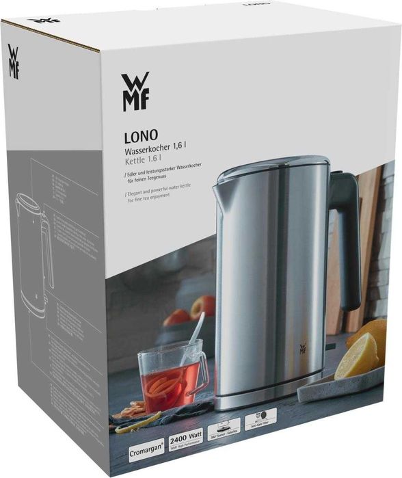 Jarro Elétrico WMF 04.1313.0011 Cromargan de 2400 W