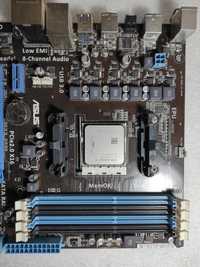 Asus F1A55 Sokcet FM1 DDR3 + CPU AMD Athlon II X4 с разборки рабочая