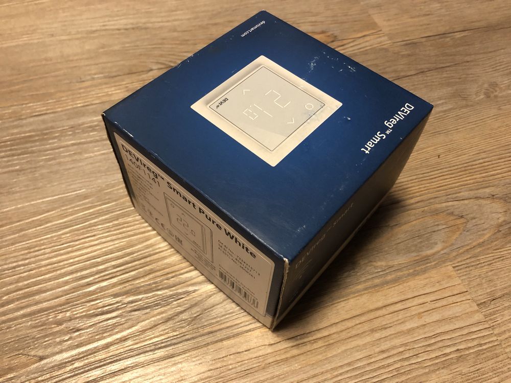 Regulator Termostat 230V DEVIREG WiFi Smart Pure White 140F1141