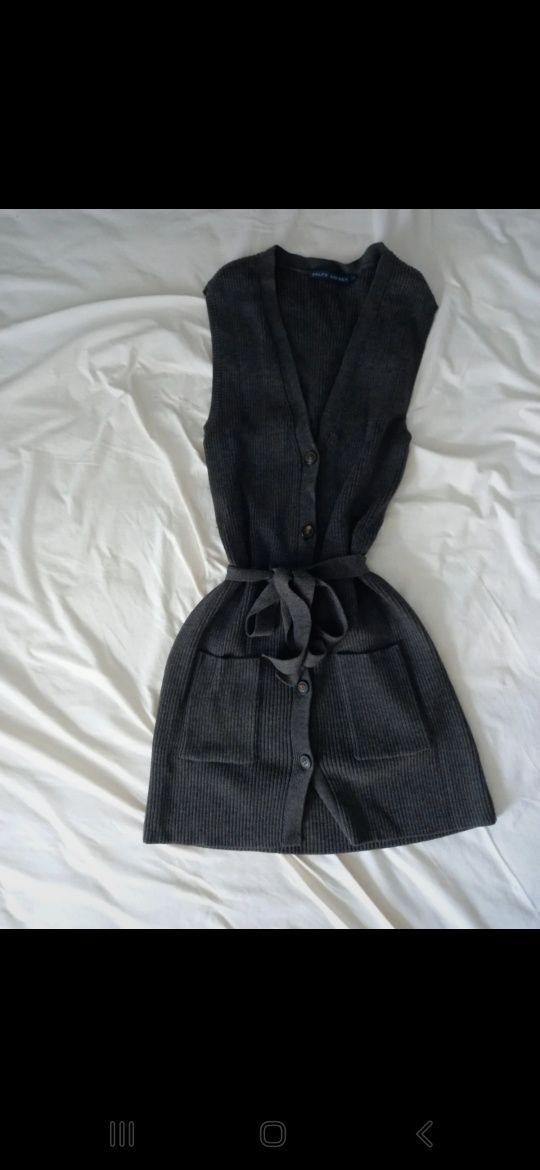 Vestido em colete Ralph Lauren vintage