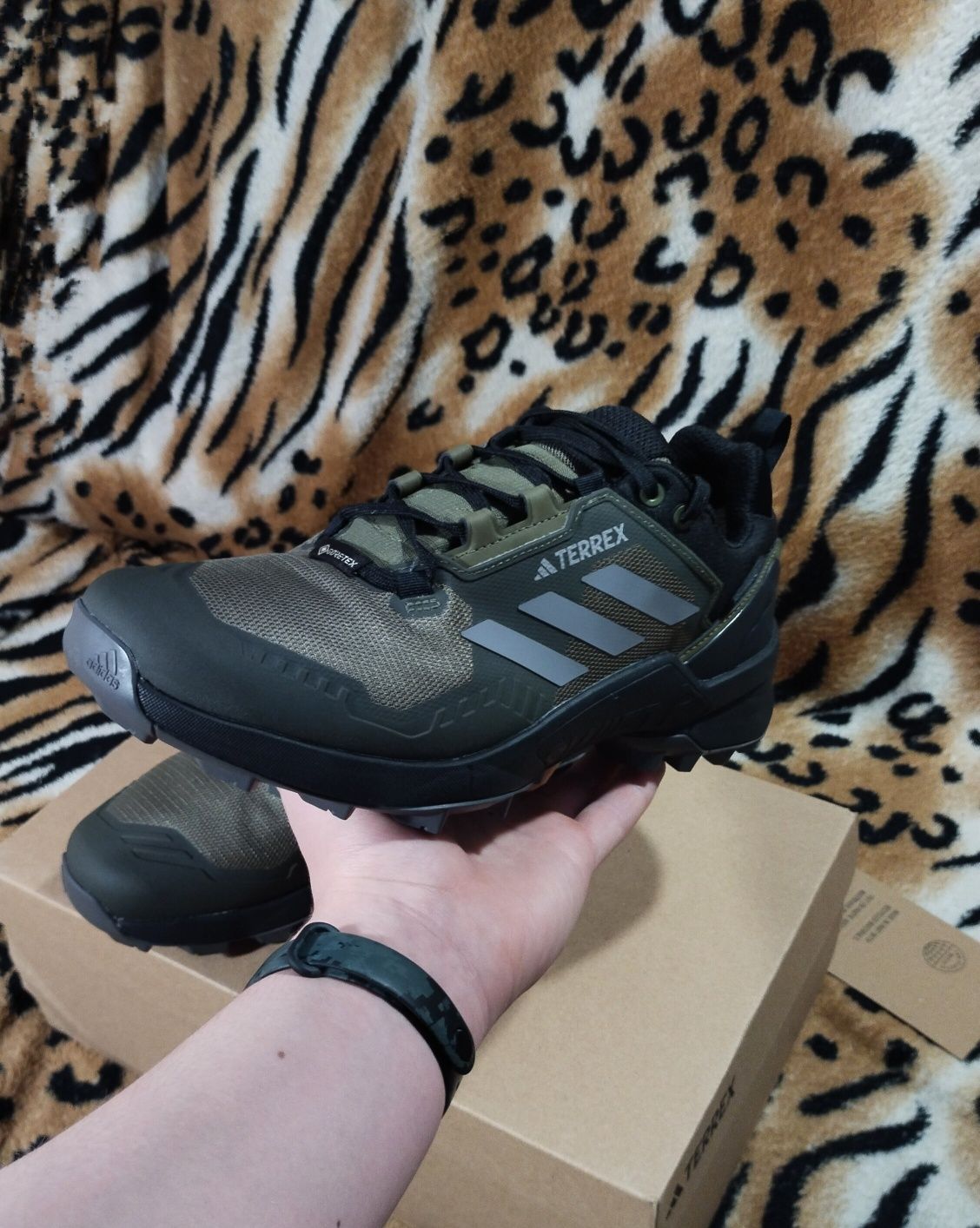 Кросівки Adidas terrex swift R3 GTX Gore Tex (кросовки,термо,черевики)