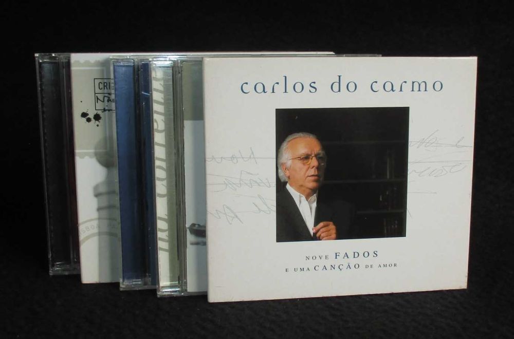 Colecção de CDs Fado Guitarra Portuguesa Carlos do Carmo Ana Moura