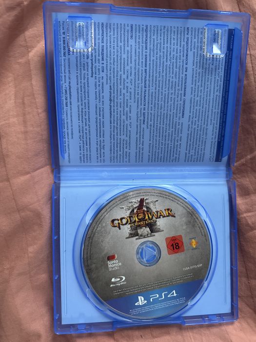 God of War 3 Remastered ps4 російска версія