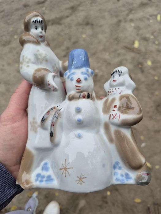 Статуэтка с серии зимний дворик