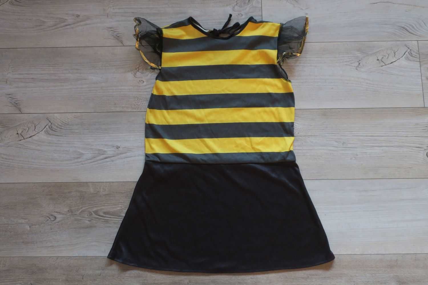 Sukienka pszczółka pszczoła r 122-140, 7-10 lata strój pszczółka