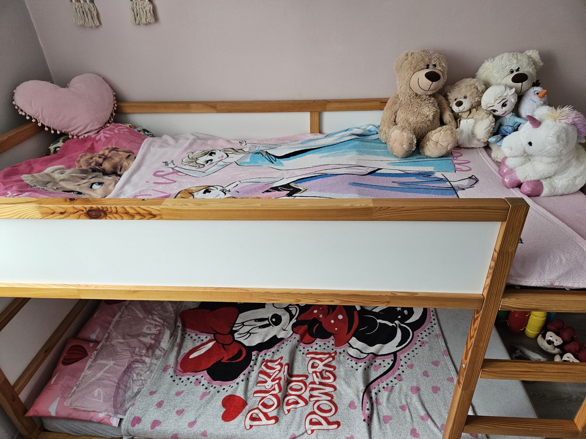 Łóżko podwójne IKEA plus materac