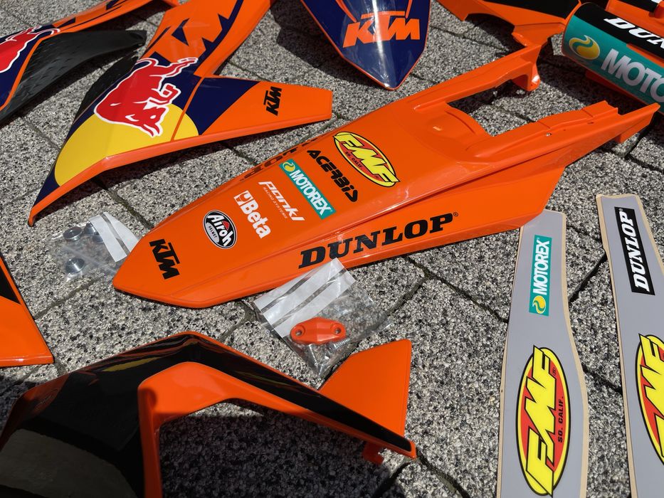Ktm exc tbi Factory edition plastiki okleina full nowe