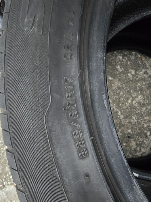 Opony 225x50 r17 letnie 4-5mm bieznik 20 rok