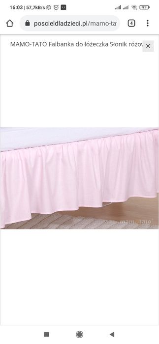 Pościel dziecięca do łóżeczka 60x120 gratis pokrowiec na przewijak