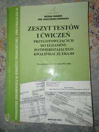 Padurek zielona zeszyt testów i ćwiczeń EKA 04 technik ekonomista