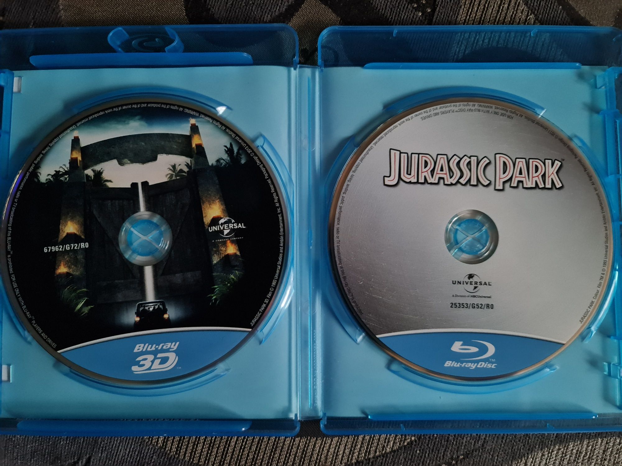 Park Jurajski 3D Blu-ray