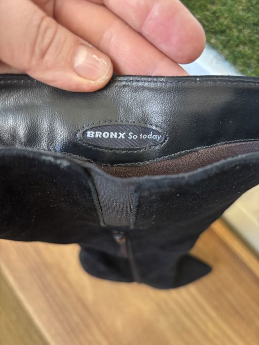 Чоботи замшеві Bronx