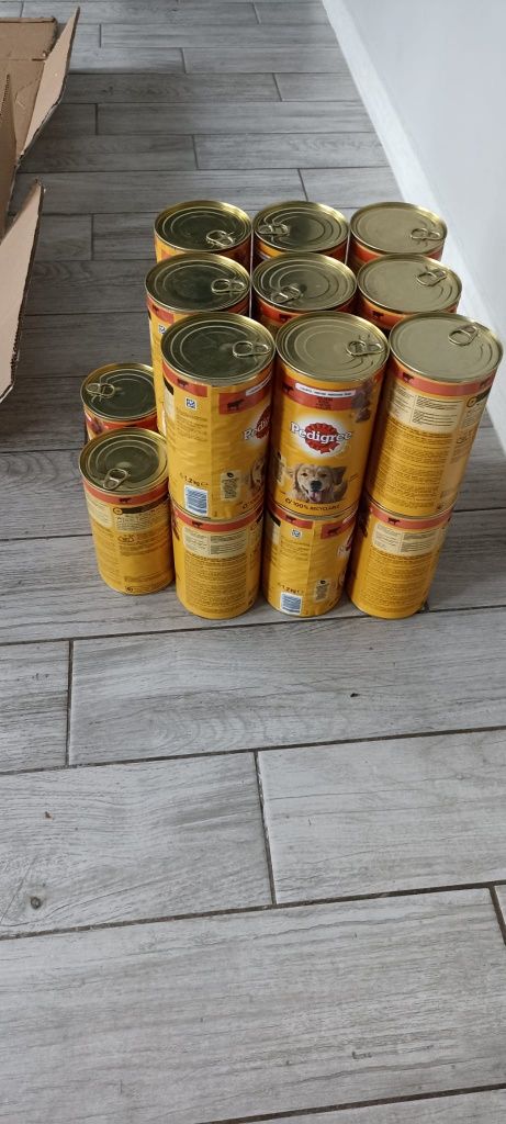Karma Pedigree wołowina duża puszka 17 puszek