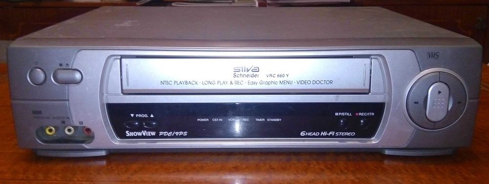 Видеомагнитофон 6 гоkовок Stereo Hi-Fi