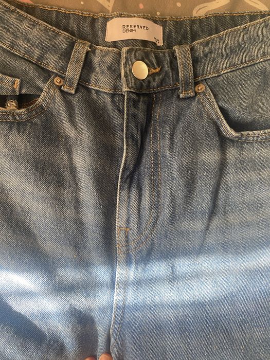 Джинси reserved denim широкие