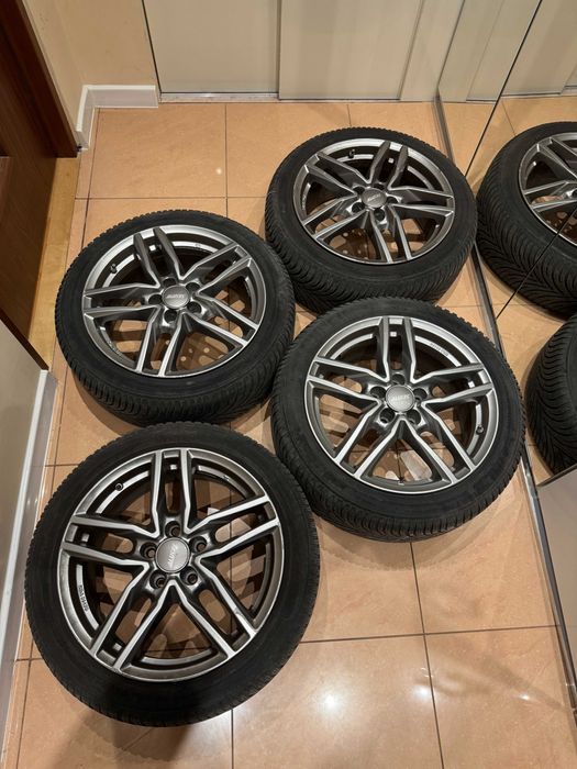 koła 17 cali - felgi aluminiowe 5x114,3 ET38 opony 225x45 TPMS