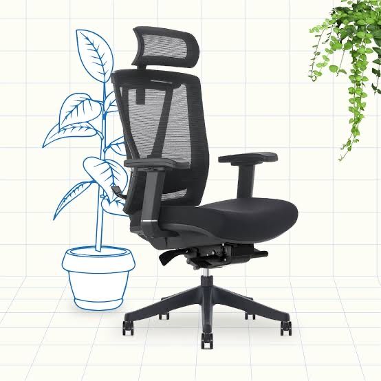 A70 ErgoChair Pro - All Black NOVA
