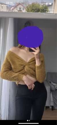 Sweter krótki Zara XS