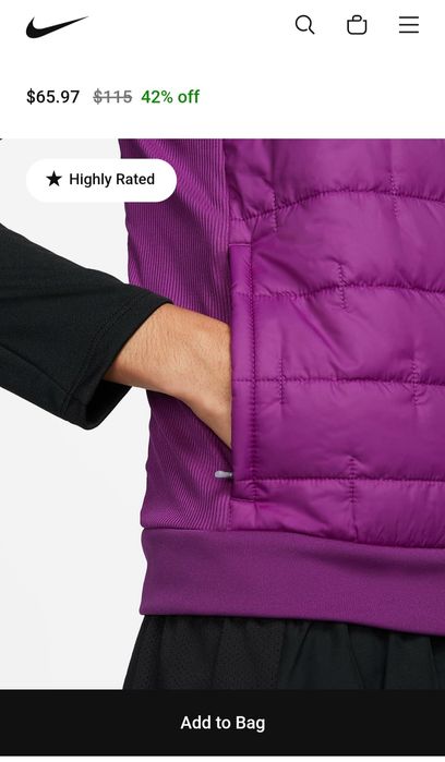 Желет Nike найк жилетка xl