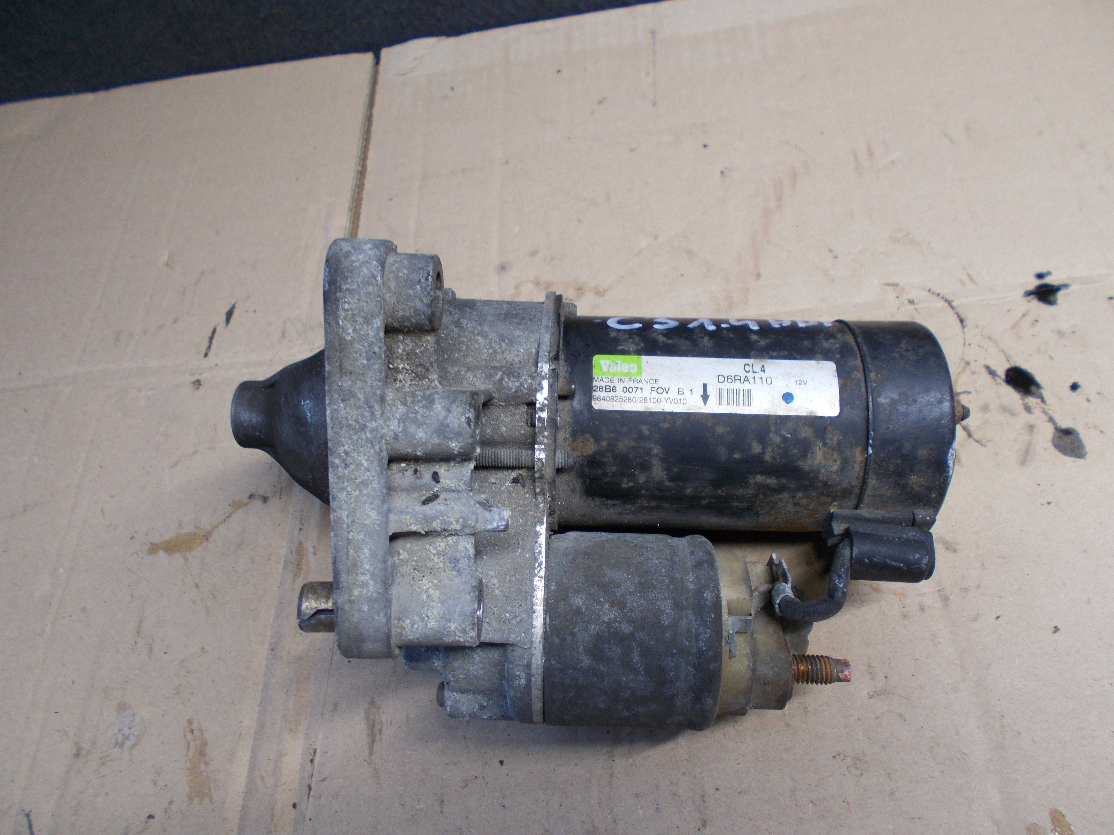 citroen C3 1.4 hdi 06r rozrusznik CL4 D6RA110