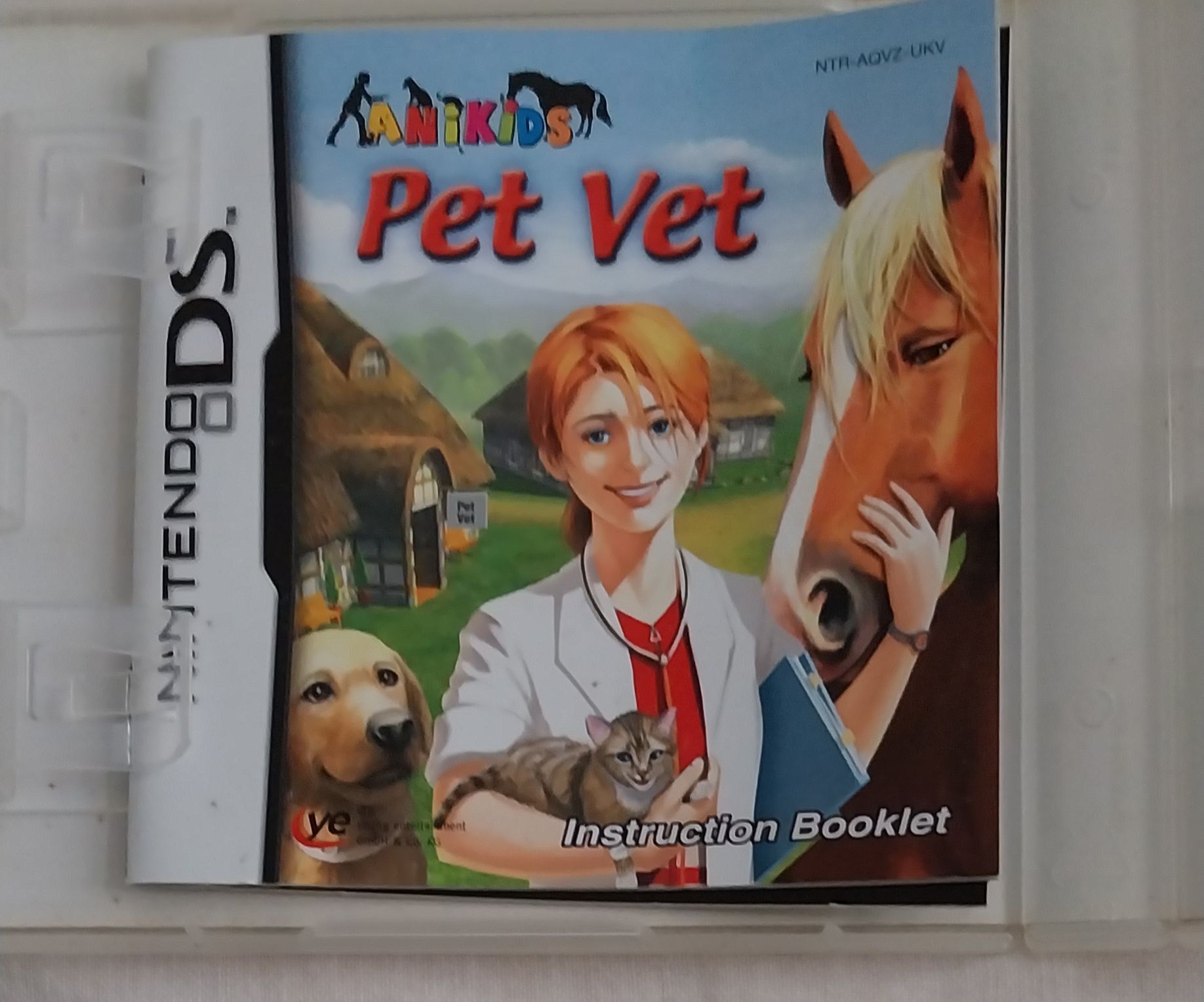 Jogo Nintendo-pet vet DS 3+