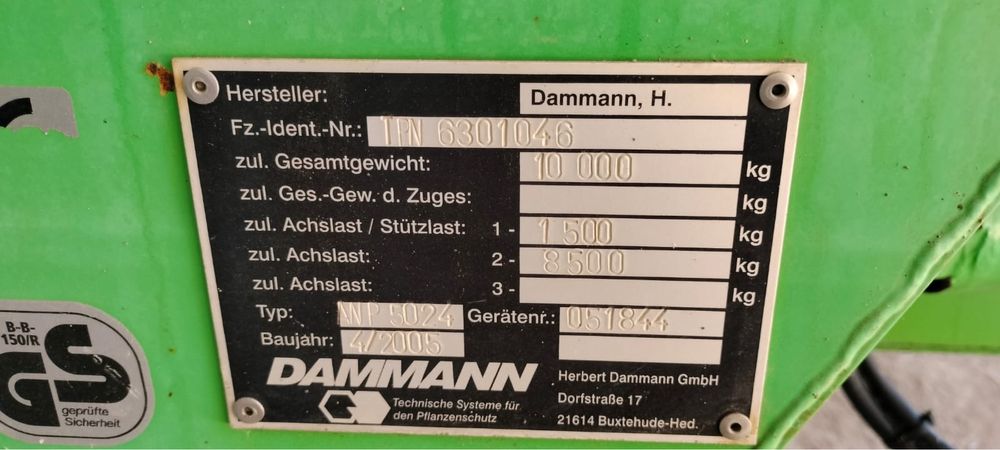 Sprzedam Dammann ProfiClass 5000l, 24m