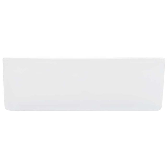 Lavatório 40x30x13 cm cerâmica branco