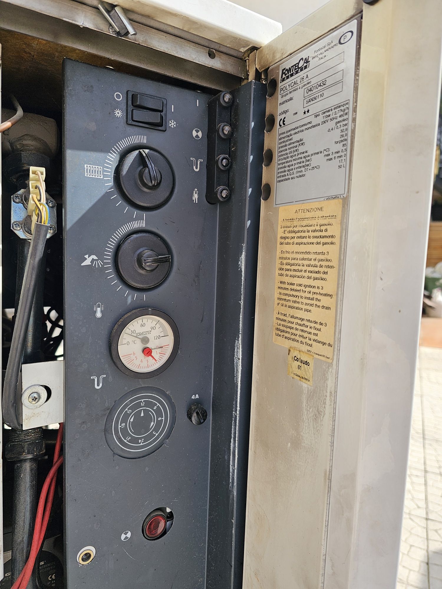 Caldeira a gasóleo de aquecimento