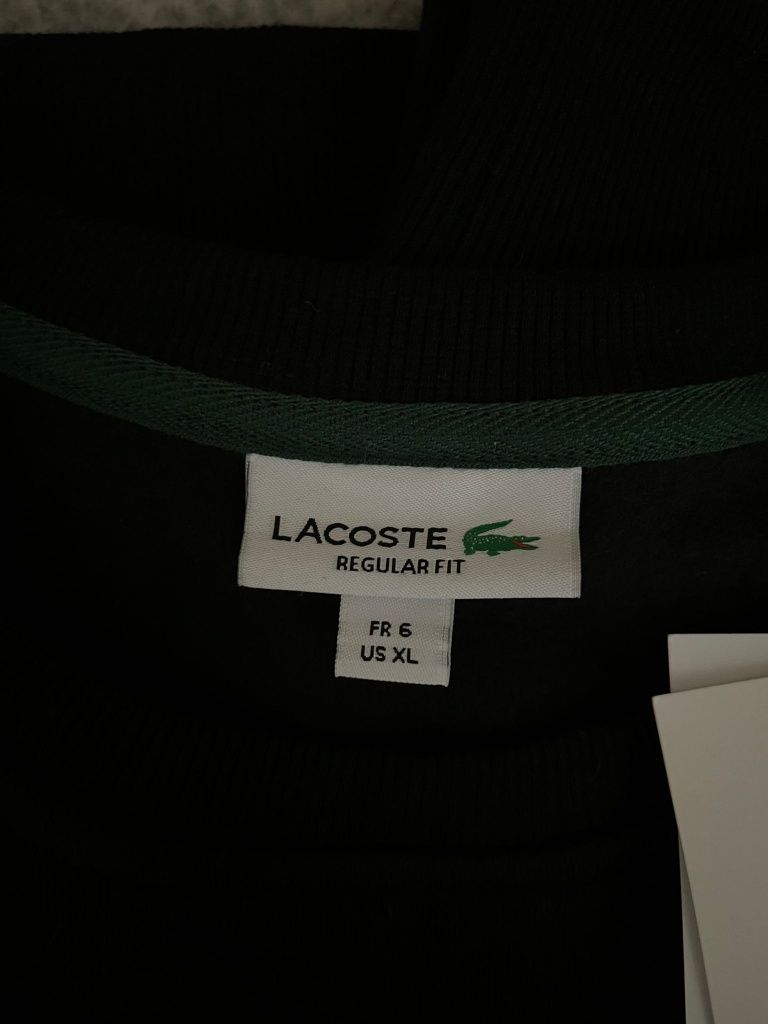 Sweat Preta Lacoste