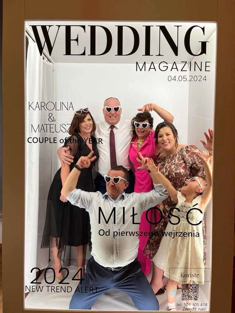 Slefielustro/ Photobox Magazine/ Wedding Magazine/ Ledon/ Fotobox