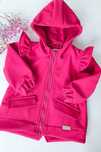 HELEN kurtka softshell na polarze malina