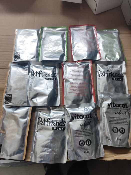 Karma saszetki dla kota 100 szt mix