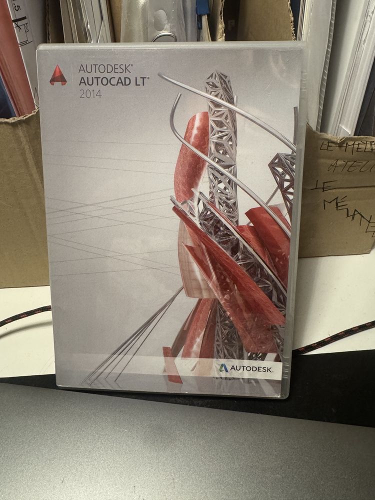 Autocad LT 2014 dvd licencja i plytka autodesk oryginalny program