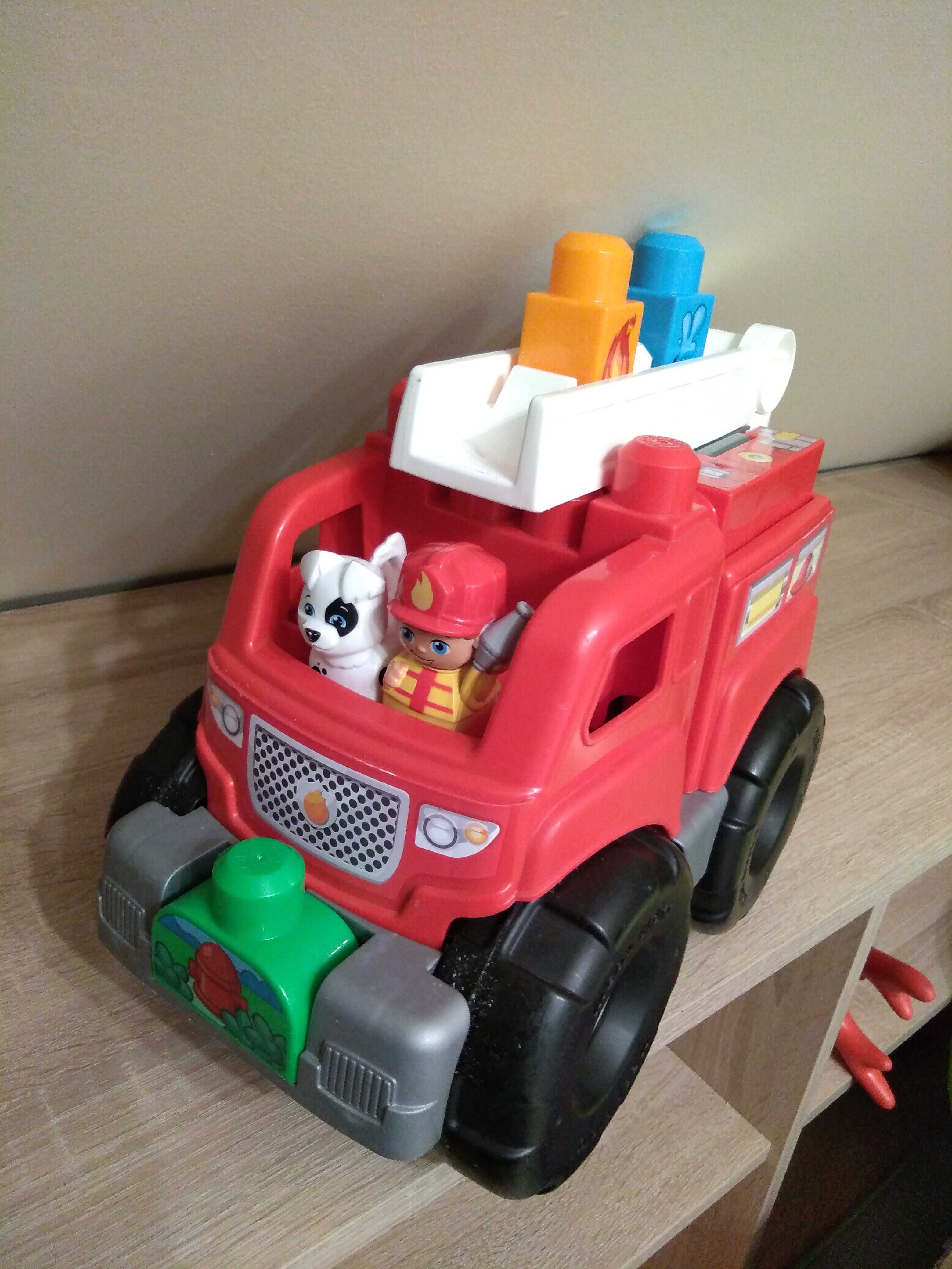 Wóz strażacki mega blocks Fisher price