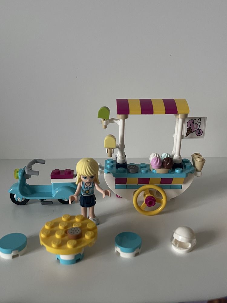 Lego Friends Wózek z lodami 41389 i LEGO Friends 41384