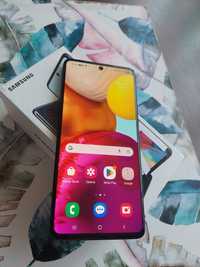 Telefon Samsung Galaxy a71 idealny stan 128 GB 4x aparaty zestaw