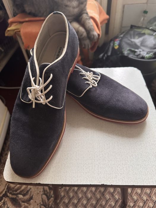 Туфлі чоловічі шкіряні( із замші)