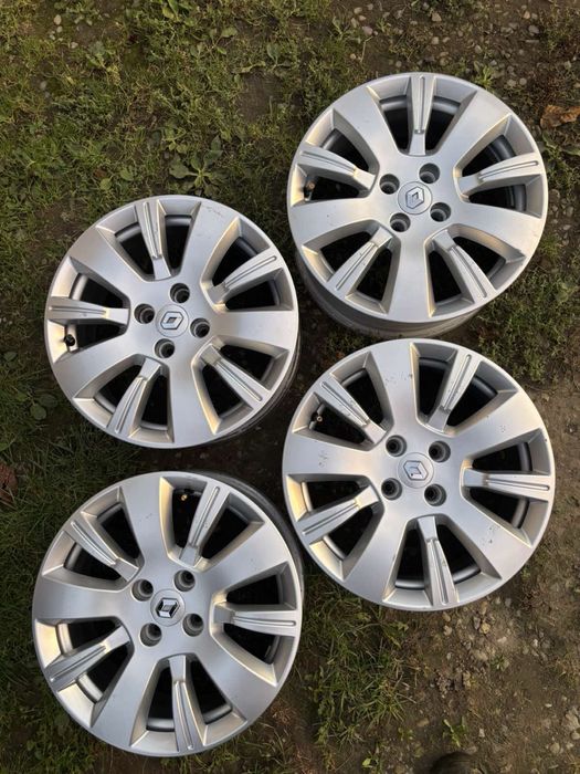 Оригінальні диски 4/100 r16 6.5j et40 renault dacia