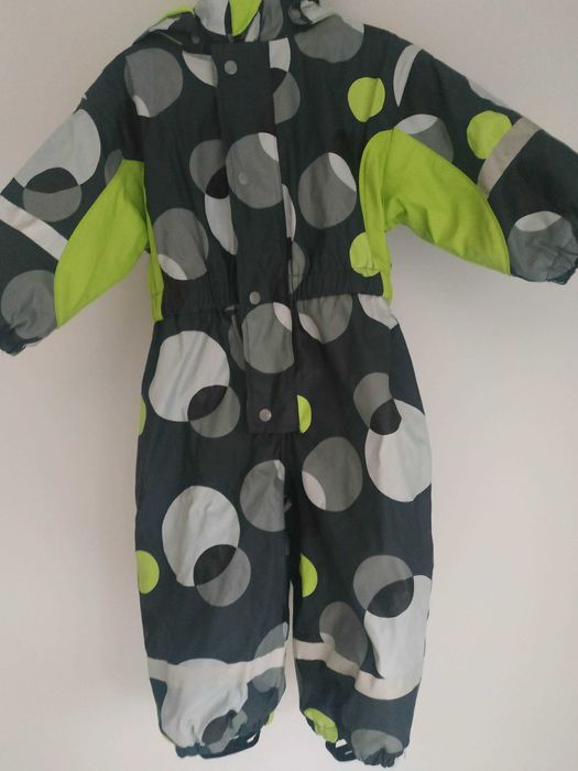 Kombinezon zimowy wodoodporny 68-74 cm 6-9 m odblaski chłopak