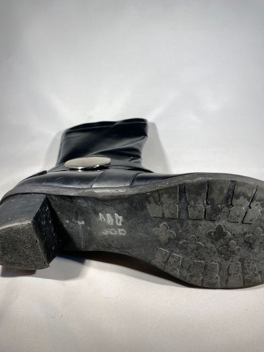 Botas em pele preta 35/36